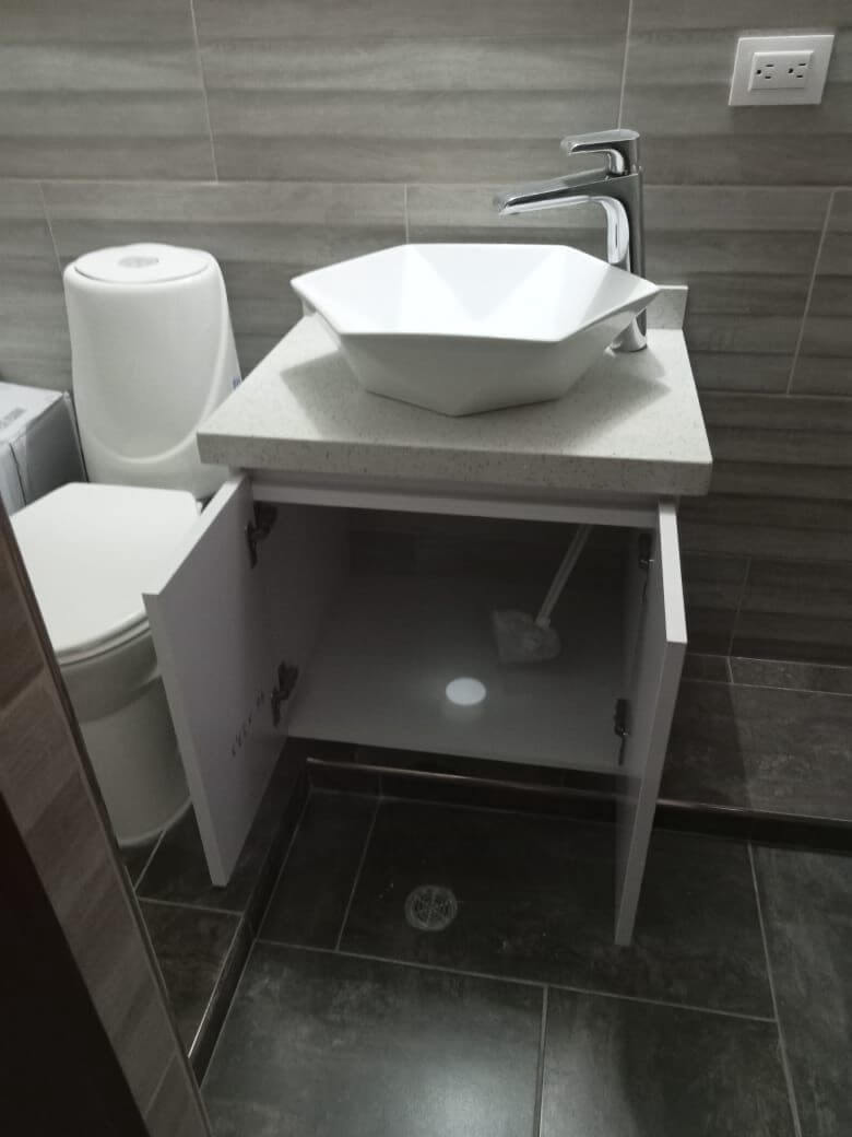 Acabado de pared en madera