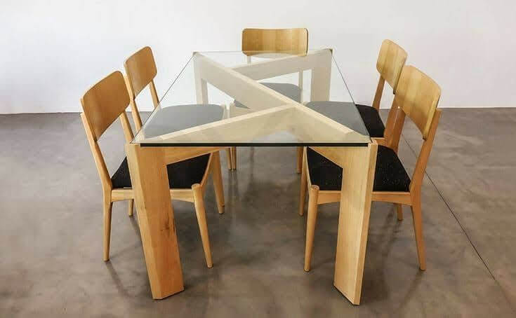 Comedor moderno de madera